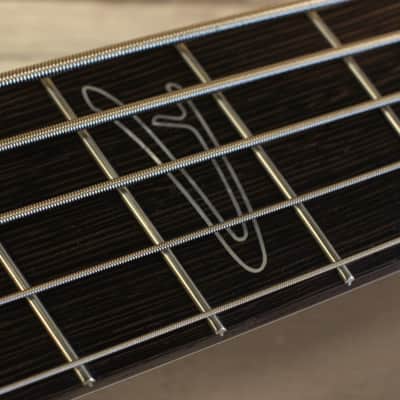 Dingwall Custom Shop Afterburner II Natural Ziricote X-Top Ferrari Green Back image 10