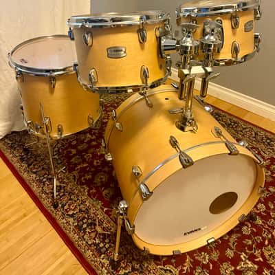 Yamaha TMP0F4 Tour Custom 20x15/14x13/12x8/10x7" 4pc Shell Pack 2020 - Present - Butterscotch Satin image 1