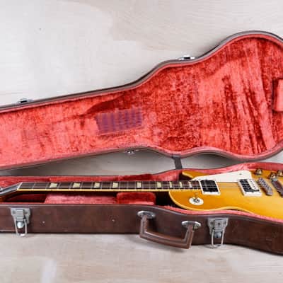 Orville By Gibson LPS-57C MIJ 1994 Lemon Drop Les Paul Reissue Made in Japan Lacquer Finish USA Pickups w/ Hard Case image 2