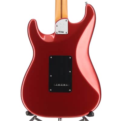 Fender Certified Pre-Owned American Ultra II Stratocaster, Maple Fingerboard, Sinister Red (H7) (08019) image 2