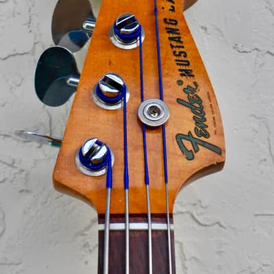 1966 Fender Mustang Bass with OHSC image 5
