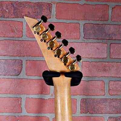 Jackson USA Custom Shop 10-String Players Choice Dan Spitz Quilted Maple 1990's Transparent Black image 11
