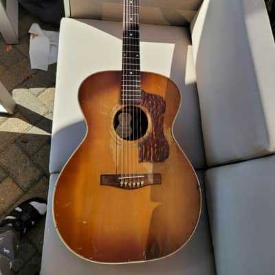 RARE 1957 Guild F-30 Sunburst - Hoboken Built New York Era Vintage Acoustic Guitar image 1