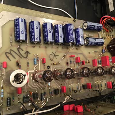 Custom Audio Electronics CAE 3+ (tube guitar preamp 3ch + EQ) purple image 4