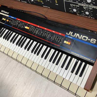 Roland Juno-6 with Tubbutec Juno-66 MIDI image 3
