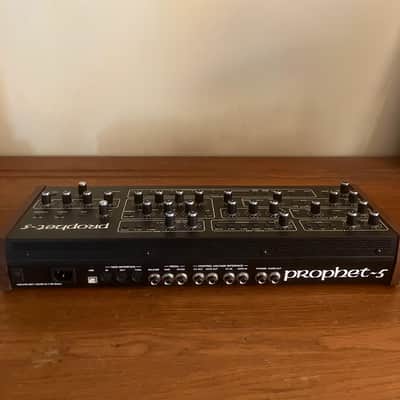 Sequential Prophet-5 Desktop 5-Voice Polyphonic Synthesizer 2021 - Present - Black with Wood Sides image 2