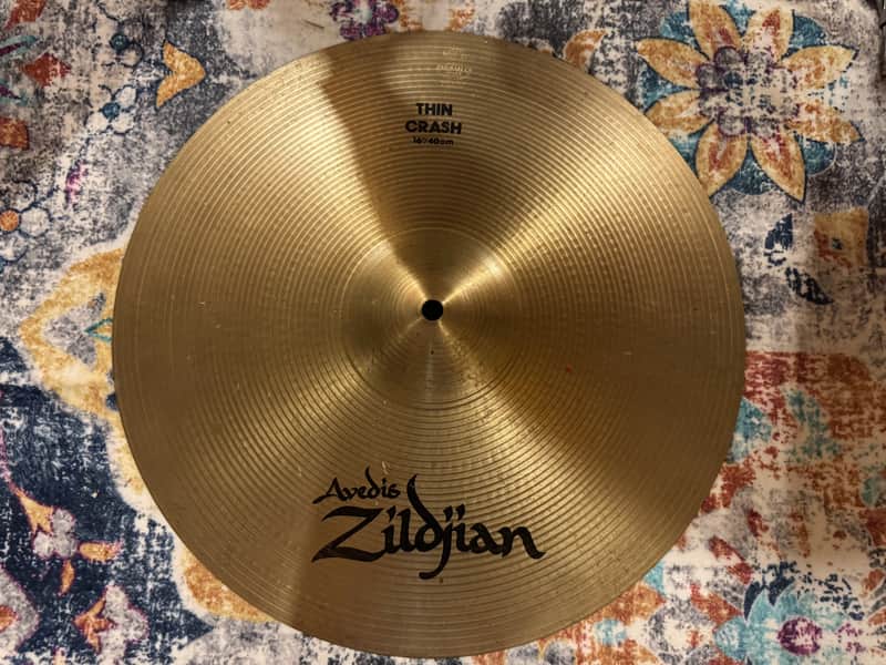 Zildjian 16" A Series Thin Crash Cymbal 1982 - 2012 - Traditional image 1