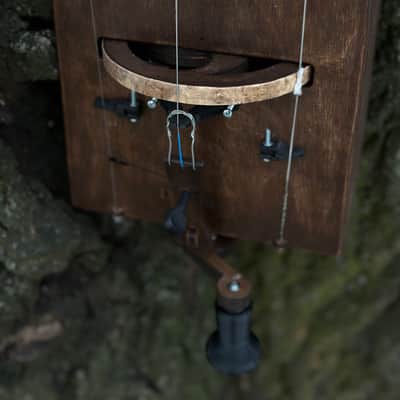 Hurdy-Gurdy - 19 keys - 3 string - Hurdy Gurdy Musical Instrument Lyre image 7