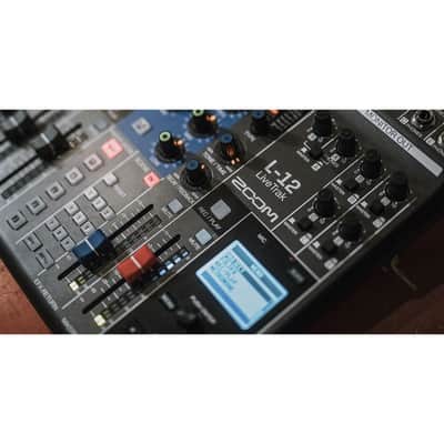 Zoom LiveTrak L-12 12-Channel Digital Mixer and Recorder Refurbished image 10