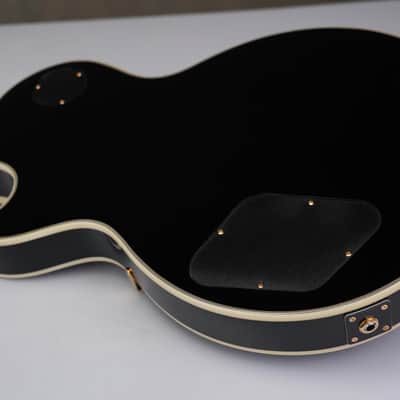 Epiphone Les Paul Custom Black w/ P90s Guitar Center w/ Case & Gig Bag #59252 image 13