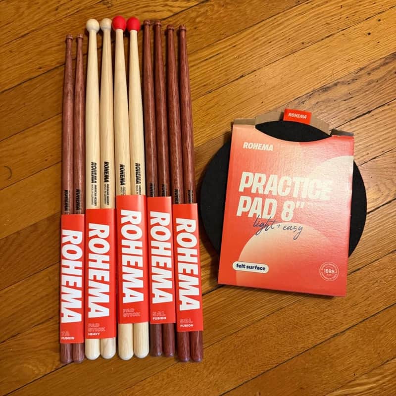 Rohema Stick and Practice Pad Bundle image 1