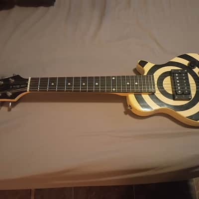 Epiphone Zakk Wylde Les Paul Pee-Wee 2001 - 2015 - Antique Ivory with Bullseye image 2