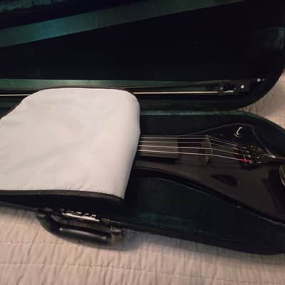 C. Meisel Spitfire E-Fusion 6000E Electric Violin  4/4 + Case Glasser Bow RARE image 9
