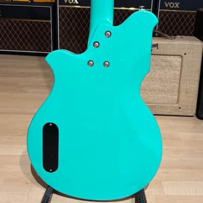 Eastwood - Airline Map Bass Long Scale - Rosewood - Seafoam Green (No Case Or Bag) - USED image 9