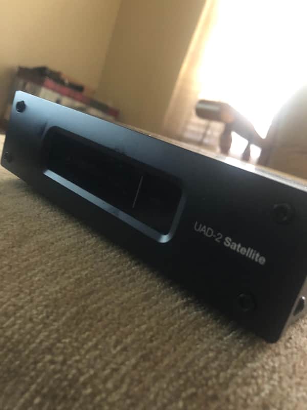 Universal Audio UAD-2 Satellite QUAD Core Thunderbolt DSP Accelerator 2019 - 2020 Black image 1