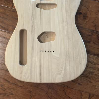 Lefty Eden Telecaster Ash Body Unfinished image 1
