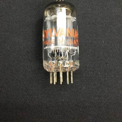 SYLVANIA 12AU7 Dual Triode AUDIO AMPLIFIER Radio VACUUM TUBE Tested USA 8.1342-D image 1