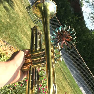 SUMMER DEAL 1948 L.A. SUPER CORNET GREAT COMPRESSION TONE RING SWEET NO REPAIS I CAN ALL BRACES FINE SEE image 17