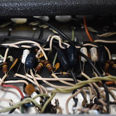 1976 Fender Twin Reverb Silverface 100-Watt Master Volume 2x12" Combo Amplifier image 8