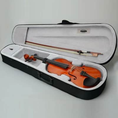16" Student Beginner Acoustic Viola – Full Size Viola Kit with Case, Bow & Rosin (Natural Finish) image 1