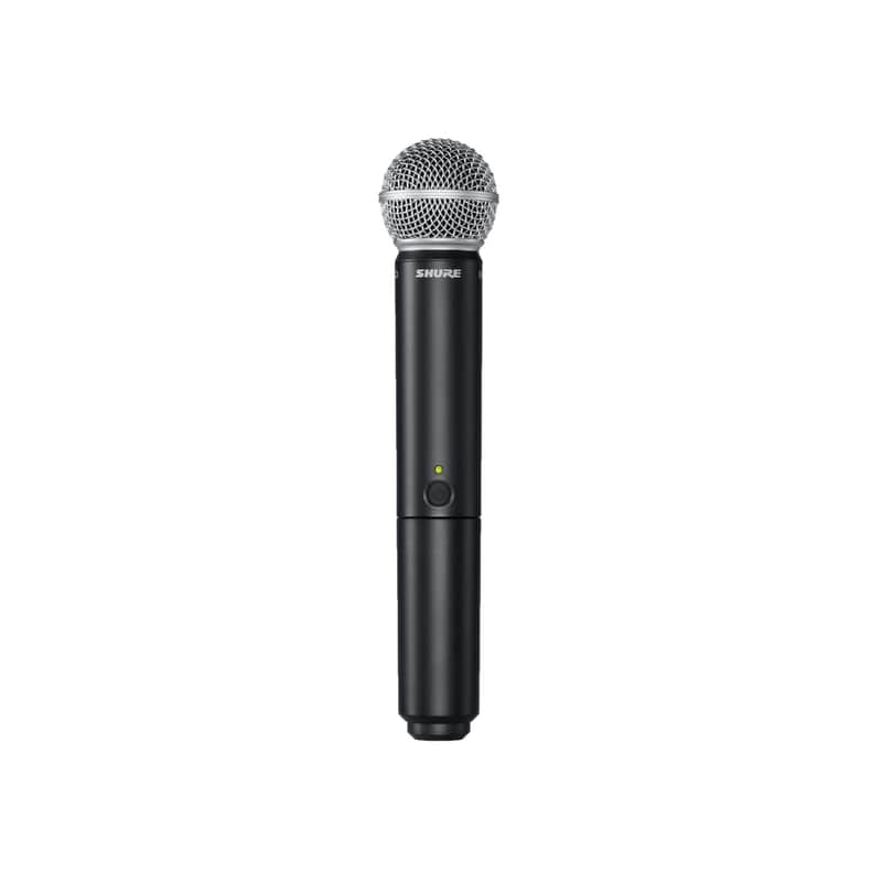Shure BLX24/SM58 Wireless Vocal Handheld System - H9: 512-542 MHz image 1