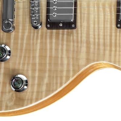 Gibson The Les Paul All Wood Antique Natural Flamed All Maple Electric Guitar LP image 5