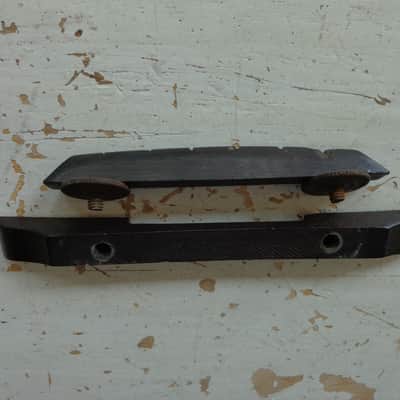 Original HARMONY Archtop Guitar Bridge - Patrician - Monterey - Rocket - Rosewood image 2