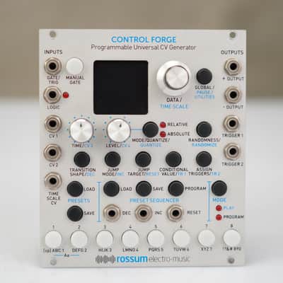 Rossum Control Forge Programmable CV Generator Eurorack Module #58938 image 3