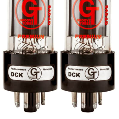 Groove Tubes GT-6L6-GE Gold Series Medium Output Power Tubes
