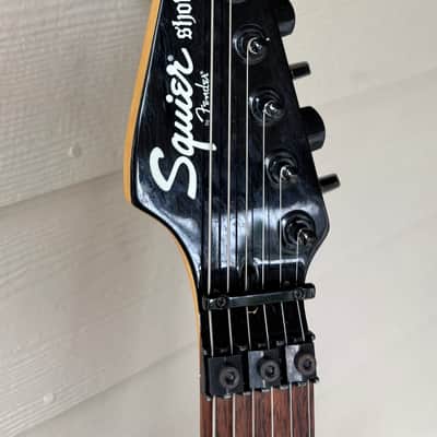 Squier Showmaster HH Skull & Crossbones 2003 - 2004 - Black Metallic / Skull & Crossbones image 4