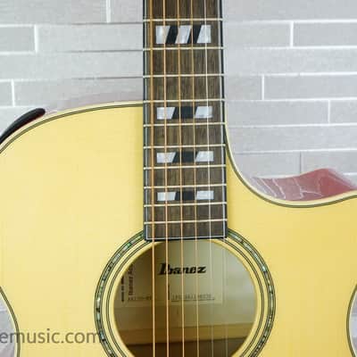 Ibanez AE170-NTR - Natural Top / Transparent Red Back and Sides image 3