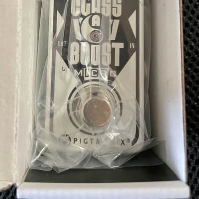 Pigtronix Class A Boost Micro 2018 - White / Black image 4