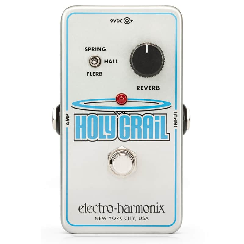 New Electro-Harmonix EHX Holy Grail Reverb Guitar Effects Nano Pedal image 1