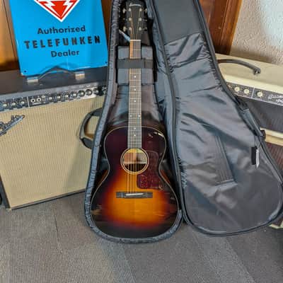 Eastman E1OOSS Deluxe Slope Shoulder Acoustic/Electric Guitar w/Gig Bag - Sunburst (Serial #M2601767) image 11