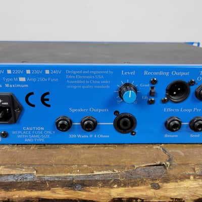 Eden Nemesis NA-320 Bass Amp - Blue | Reverb