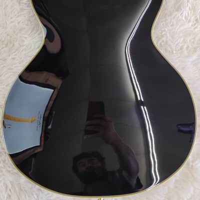 D'Angelico Excel Mini DC Semi-Hollow Body Electric Guitar Black, DAEMINIDCSBKGS image 8