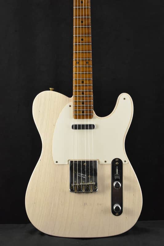 Fender Custom Shop 1955 Journeyman Relic Telecaster - Aged White Blonde image 1