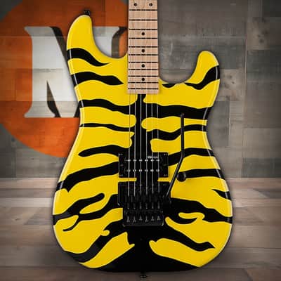 ESP LTD George Lynch GL-200MT Tiger - Yellow w/ Graphic (LGL200MT) image 1