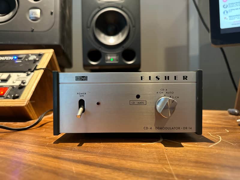 Fisher DR-14 CD-4 Quadraphonic Disc Demodulator – Vintage 1973