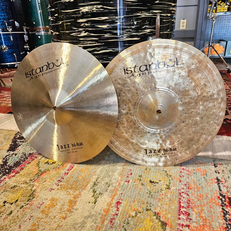 Istanbul Agop 14" Special Edition Jazz Hi Hats 843g/1106g image 1