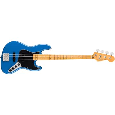 Player II Modified Active Jazz Bass Maple Electric Blue Fender image 2