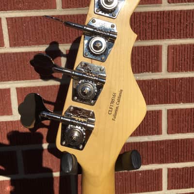 2017 G&L USA SB-2 Green Burst Left Handed 4-String image 7