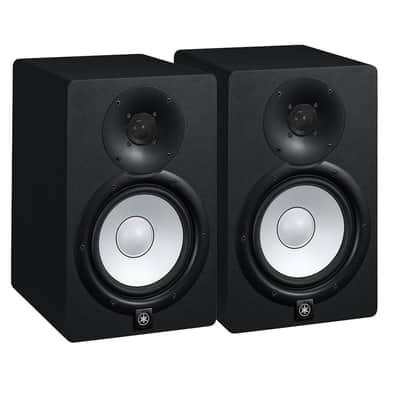 Yamaha HS8 BLACK Powered Studio Monitors PAIR image 1