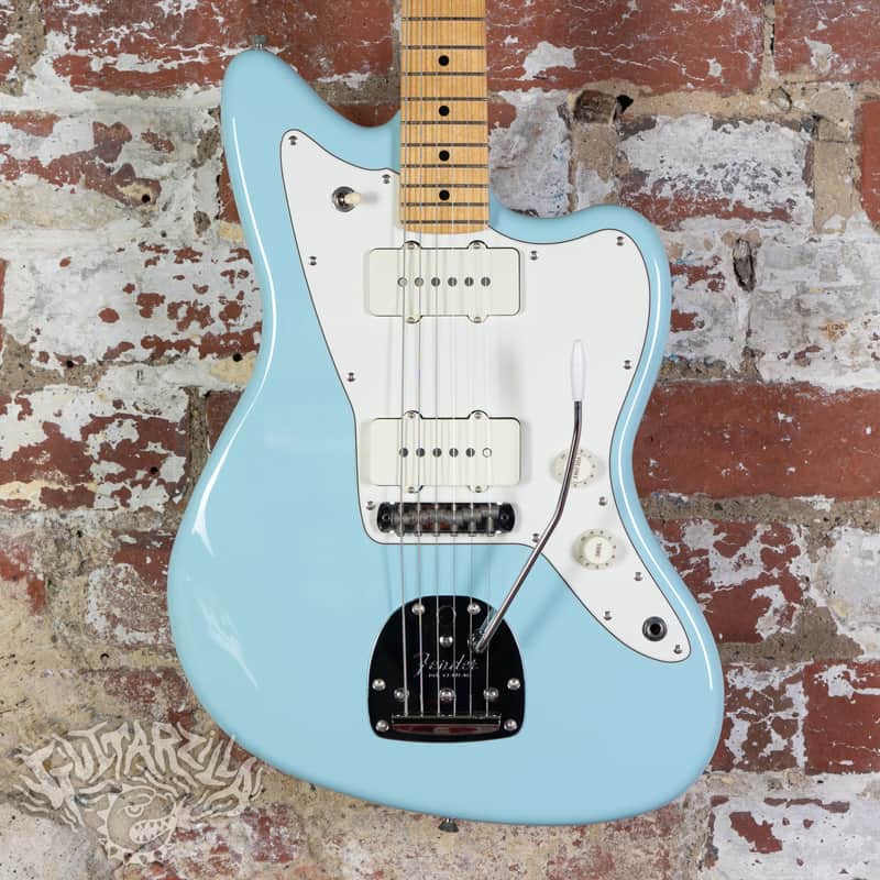 Fender Jazzmaster Hybrid II Daphne Blue Matching Headstock 2023 Japan MIJ image 1