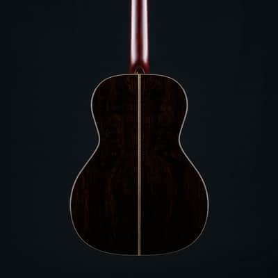 Santa Cruz H13 41 African Blackwood and Moon Spruce Sunburst Custom NEW image 3