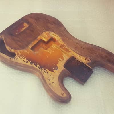 1963 FENDER PRECISION BASS BODY - made in USA image 7