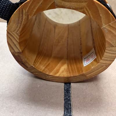 Unbranded Single Bongo Drum w/ Hand Strap – 5" – Wood Shell – Used image 7