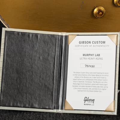 Gibson Custom Shop '57 Murphy Lab Les Paul Standard - Goldtop image 13