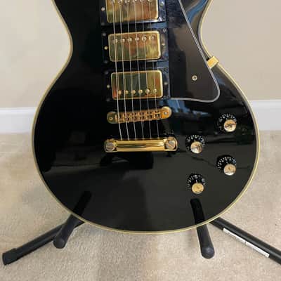 1976 Gibson Les Paul Custom - 3 Humbucker Pickup "Black Beauty" (Original) image 5