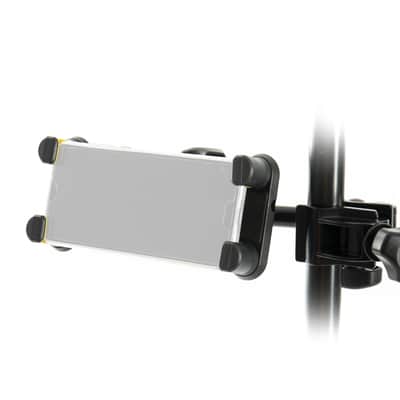 Hercules Stands DG307B Tablet & Phone Holder (Black/Yellow) - Accessory for Stands image 5